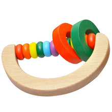 Load image into Gallery viewer, Baby Bell Wooden Toys Rattle Musical Educational Toys Instrument Rattles Handle Toys For Newborns Childen Kids Toy