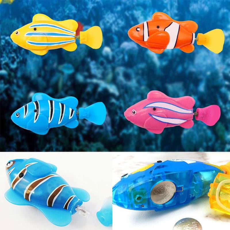 Fashion Swim Robofish Activated Battery Powered Robo Fish Toy Fish Robotic Pet