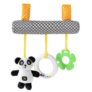 Newborn Baby Cute Cartoon Animal Crib Rattle Toy Toddler Infant Squeaky Bed Stroller Hanging Bell Appease Toys for Children Play